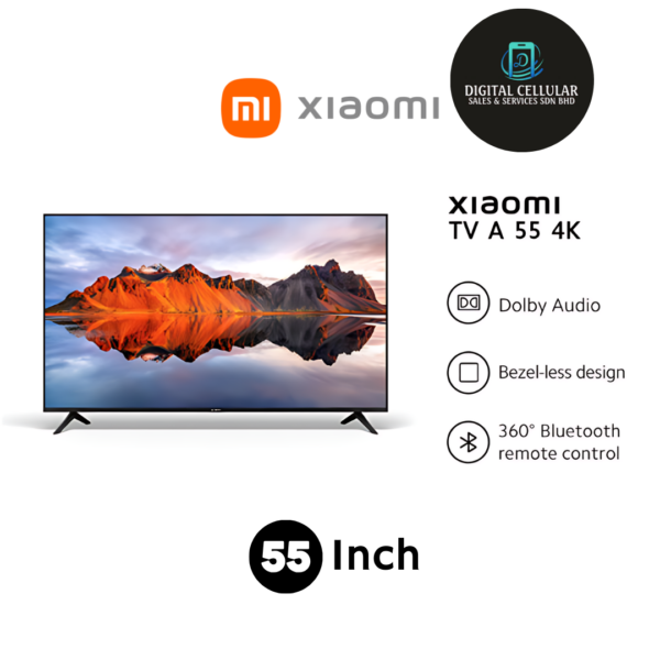 XIAOMI TV A 4K 55” Inch
