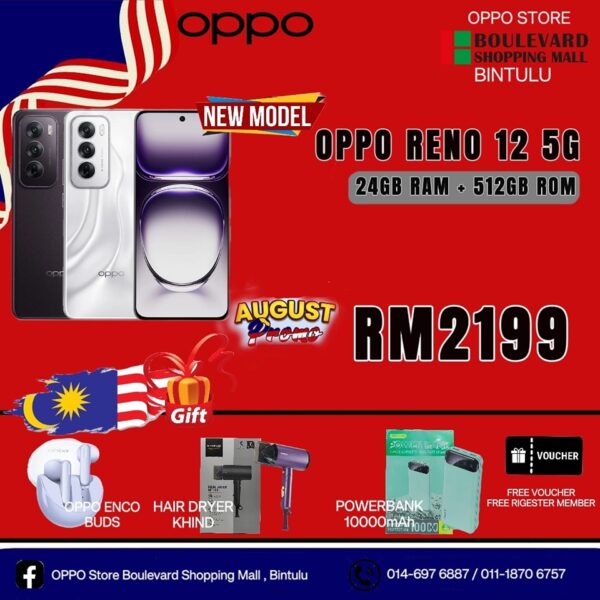 Oppo Reno 12 5G (24GB RAM + 512GB ROM) - Image 2