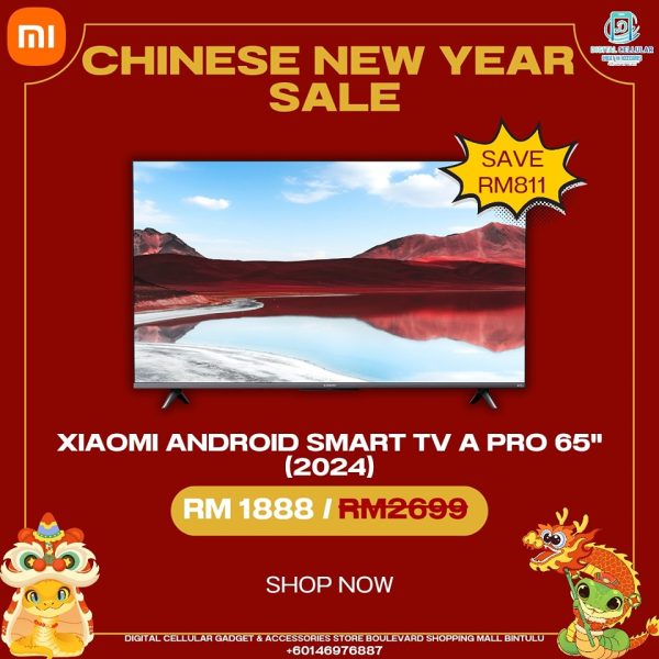 Xiaomi Android Smart TV A Pro 65"(2024)