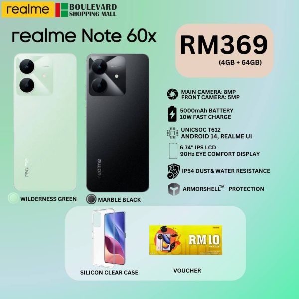 Realme Note 60x